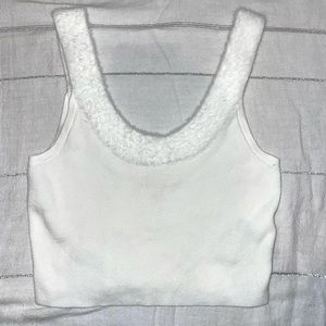 LA Hearts white top